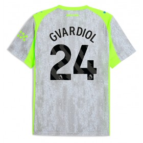 Manchester City Josko Gvardiol #24 Tredje Kläder 2025-26 Kortärmad
